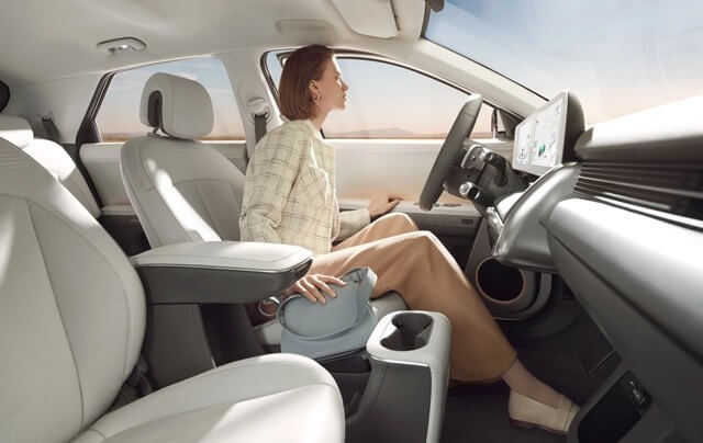 Xe điện Hyundai Ioniq 5 2023 ghế xe