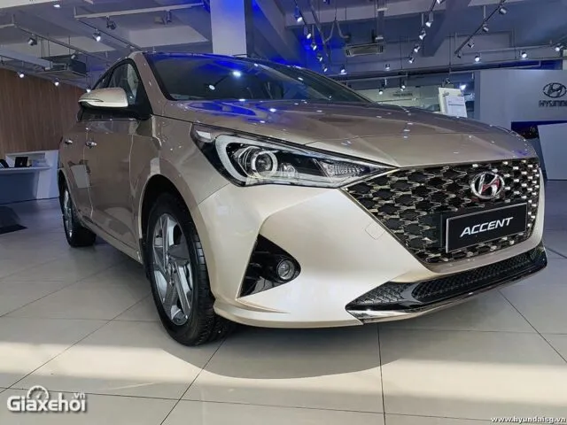 Màu ghi vàng Hyundai Accent