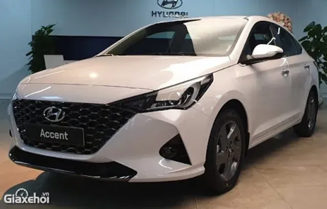 Màu trắng Hyundai Accent